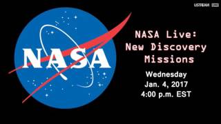 NASA Psyche and Lucy Discovery briefing January 4th 2017 [upl. by Nlyak865]