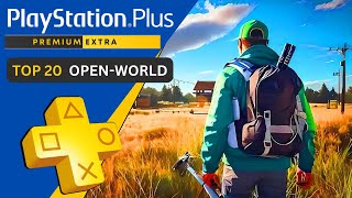 Top 20 Open World Games on PlayStation Plus Extra amp Premium  2024 [upl. by Ponce]