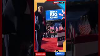 राष्ट्रपति चुनाव में जीत के बाद झूमते नजर आए डोनाल्ड ट्रंप DonaldTrump america viralvideo [upl. by Cristiano]