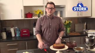 Edd Kimbers Chocolate Salted Caramel Marble Cake  Stork Recipes [upl. by Roberta]