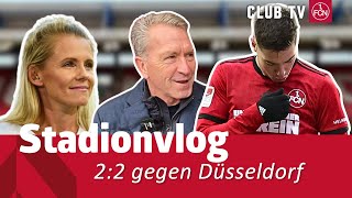 Sondertrikot Andi Köpke und ein wildes Spiel🤯  STADIONVLOG gegen Düsseldorf  1 FC Nürnberg [upl. by Koralie]