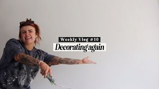 Decorating again  Weekly Vlog 10 2023 [upl. by Aisetra562]