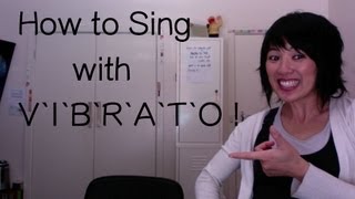 How to sing with Vibrato  Vocal Techniques [upl. by Bertrando]