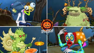 Spooktacle 2024  All New Costumes All Sounds amp Animations  My Singing Monsters [upl. by Ynneg807]