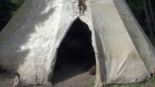 Buffalo Hide Tipi [upl. by Soloma]