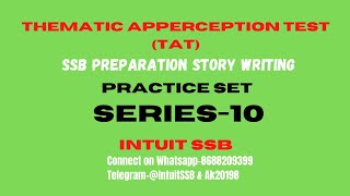 Thematic Apperception Test Series10  SSB Story Writing Practice [upl. by Ronoel]