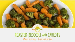 Roasted Broccoli And Carrots [upl. by Teragramyram]