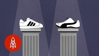 The Sibling Rivalry Behind Adidas Versus Puma [upl. by Nevuer]