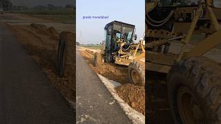 Soil gradation youtubeshorts catequipment excavator grader moradabad constructionequipment [upl. by Dyl]