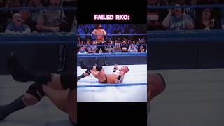 Failed RKO vs Freaked RKO 🥵 wwe viral shorts fyp [upl. by Layor540]