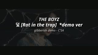 THE BOYZ  덫Rat in the trap demo ver [upl. by Spring]