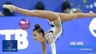 2017 Rhythmic Worlds Pesaro ITA  Allaround Final Top 12 Highlights  We Are Gymnastics [upl. by Modnarb128]