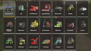 FS19 for Xbox One PS4 and PCMac  Vehicles and more [upl. by Nomsed]