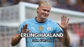 Every Erling Haaland Goal in the 202425 Season  Unstoppable [upl. by Sheeb]