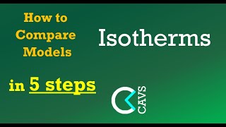 How to compare several models for Isotherm adsorption data in ONLY 5 STEPS [upl. by Aicilanna912]