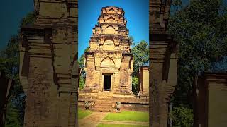 Prasat Kravan 10th century temple was built of bricks angkorwattemple travel ancient [upl. by Allare]