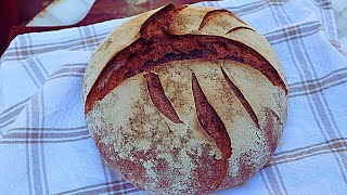 How I made the famous Apollonia Poilâne Sourdough bread recipe [upl. by Cirenoj714]