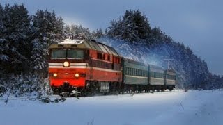 ТЭП700065 с поездом БологоеВеликие ЛукиТоропец RZD [upl. by Nomed423]