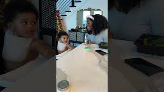 😆Singing to baby boy and he’d rather watch MRS RACHEL 😭🤣 shorts shortvideo baby [upl. by Howe924]