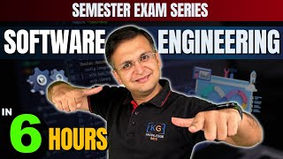 Complete Software Engineering in one shot  Semester Exam  Hindi [upl. by Ysak]