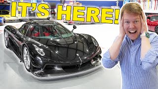 KOENIGSEGG JESKO ARRIVES New Megacar at The Shmuseum [upl. by Rodriguez]