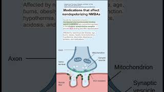 Medications that affect nondepolarizing NMBAs [upl. by Arykat]