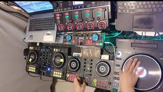 Pioneer Dj ddj 200 x ddj 400 vs Denon LC6000 prime Scratch test 💥 [upl. by Armillas]