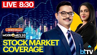 BTTV Share Market LIVE Updates Sensex Nifty Live  Business amp Finance News  FampO  Stocks To Invest [upl. by Wachtel563]