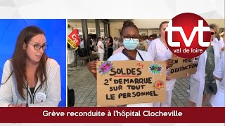 HOPITAL CLOCHEVILLE La grève reconduite après des propositions jugées insuffisantes [upl. by Braeunig]