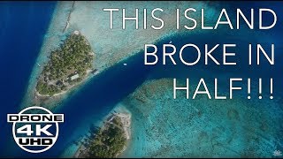 STUNNING ATOLL PASSES IN POLYNESIA by DRONE  4K UHD  Relaxation  Ambient [upl. by Kizzie]