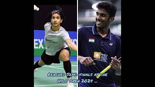 Malvika Bansod amp Ayush Shetty march into semis at the Hylo Open 2024Badmintonbadmintonbwf bwftv [upl. by Ytinav]