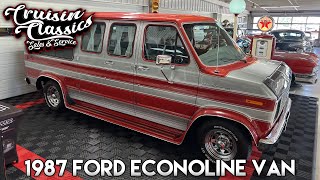 1987 Ford Econoline Van For Sale  Cruisin Classics [upl. by Junno]