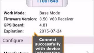 DGPS Training HiSurvey Road  HiTarget V60 DGPS Base and Rover Setup  Hi Target DGPS [upl. by Tail]