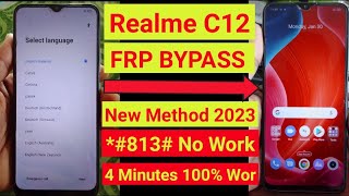 Realme C12 FRP Bypass 2023 RMX2189 Android 11 Without Pc New How To Frp Bypass Realme C12 [upl. by Bitthia589]