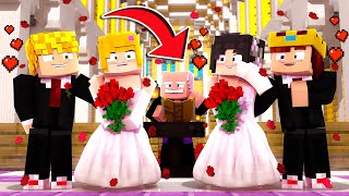 VAMOS NOS CASAR AO MESMO TEMPO NO MINECRAFT [upl. by Avuha]