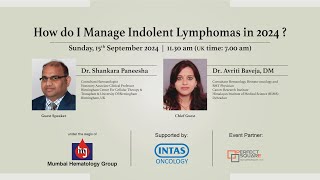 How do I manage indolent lymphomas in 2024 [upl. by Mumford]