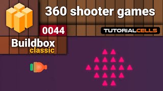 0044 create 360 shooter game in buildbox 2 [upl. by Aruasor]