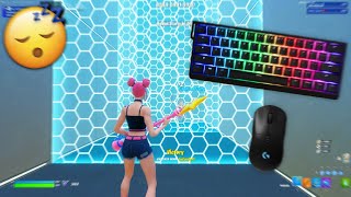 Wooting 60HE Fortnite😴Keyboard amp Mouse Sounds⌨️Piece Control⭐ [upl. by Joletta]