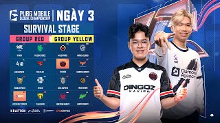 🔴 VN 2024 PMGC League  Survival Stage Day 3  PUBG MOBILE Global Championship  CƠ HỘI CUỐI [upl. by Lanae]