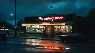 The Eating Store  1980s Retro AI Commercial Parody [upl. by Aicitan]