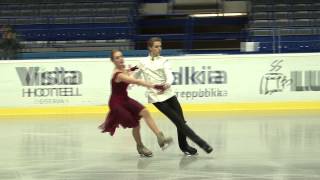 10 R SCHIFFNER  J SALATZKI GER  ISU JGP Czech Skate 2013 Junior Ice Dance Free Dance [upl. by Josselyn]