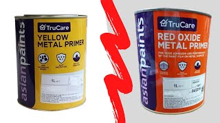 Yellow Metal Primer vs Red Oxide Metal Primer  Price  Full Details [upl. by Leibarg586]