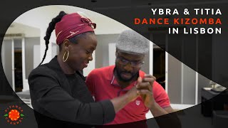 Ybra amp Titia Dance Kizomba in Lisbon [upl. by Chatav796]