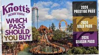 Knotts Berry Farm  2024 Season Passes Explained  New Passes and Perks [upl. by Giulietta773]