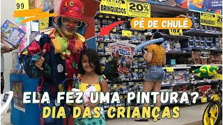 90  ELA FEZ UMA PINTURA VEJA O QUE ACONTECEU  DIA DAS CRIANÇAS NO CARREFOUR JOÃO PESSOA PB [upl. by Estas]