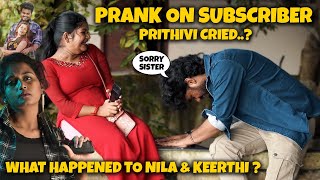 Fan Girl went CRAZY😰Prank On Subscriber💔What Happened To NILA amp KEERTHI😱 Nellai360 [upl. by Suravart]