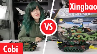 Cobi 2618 vs Xingbao Panzer  Leopard und [upl. by Pare]