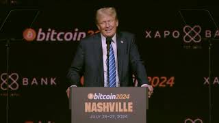 Donald Trump Bitcoin Conference 2024 Keynote bitcoin [upl. by Leima266]