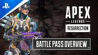 Apex Legends  Trailer du Passe de combat Résurrection  Saison 18  PS5 PS4 [upl. by Rennob]