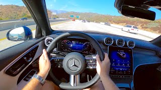 2025 MercedesBenz GLC 350e 4MATIC PHEV  POV Test Drive Binaural Audio [upl. by Yromas862]